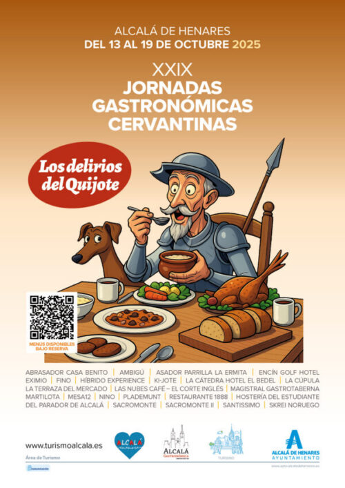 mesa-habla-jornadas-gastronomicas-cervantinas-alcala-henares-cartel